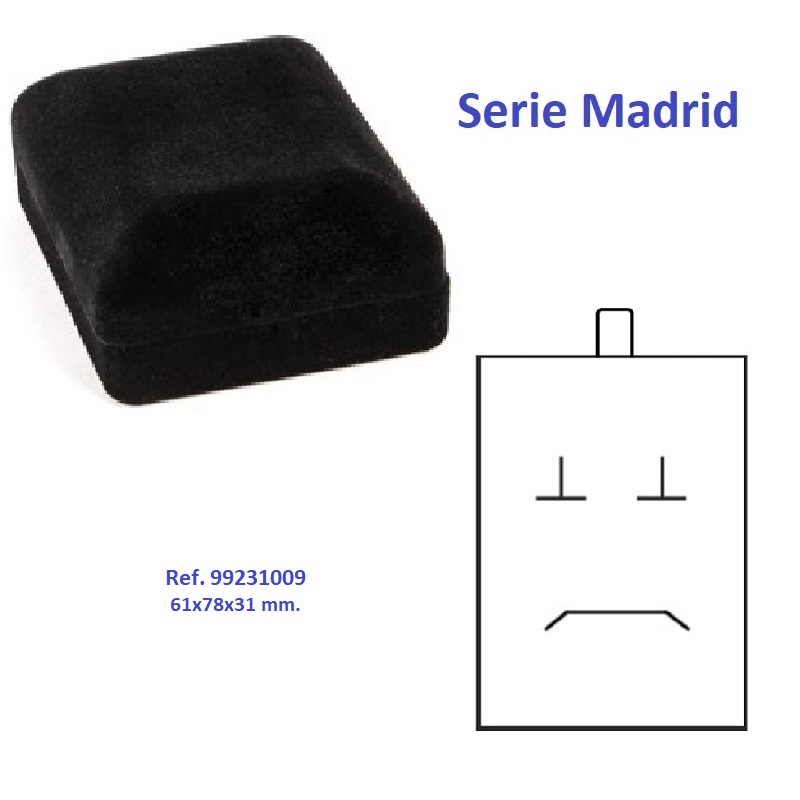 Estuche Madrid juego 61x78x31 mm.